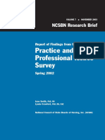 NCSBN Research Brief Vol 7 Nurse Managment Current Events