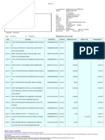 Bank statement summary for Rayudu Peyyala