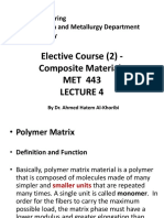 Elective Course (2) - Composite Materials MET 443