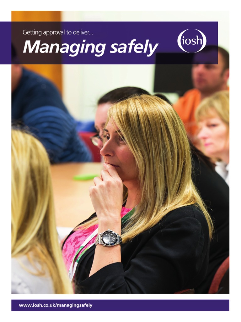 IOSH Managing Safely Leaflet For Training Providers PDF