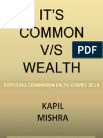 Its Common Vs Wealth