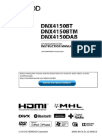 DNX4150BT DNX4150BTM DNX4150DAB: Instruction Manual