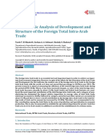 An Economic Analysis of Development and Structure of The Foreign Total Intra-Arab Trade
