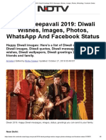 Happy Diwali 2019 Greetings, Messages, Photos for WhatsApp, Facebook