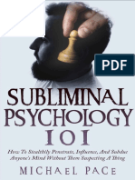 Subliminal Psychology 101 - Michael Pace PDF