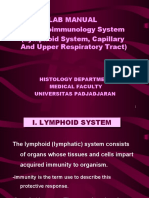 Lab Manual Hematoimmunology System (Lymphoid System, Capillary and Upper Respiratory Tract)