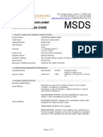 MSDS Chromium Oxide