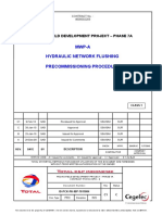 Hydraulic Flushing Procedure