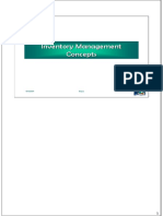 Inventory Management Concepts PDF