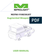 Mepro Foresights Manual