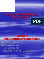 Presentación Diagnóstico Psicológico Diferencial