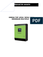 Manual Conversor-Cargador Master Power Omega-1