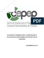 Glosario de Terminos para La ESP