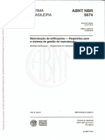 NBR 5674-2012 - Manutenção de Edificações