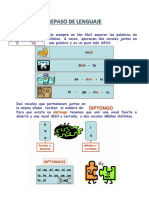 Repaso de Lenguaje Diptongos