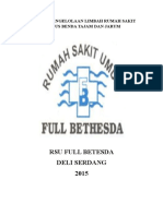 Panduanpengelolaan Limbah Rumah Sakit Khusus Benda Tajam Dan Jarum