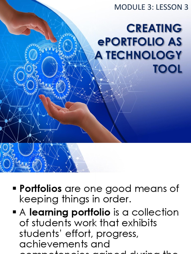 Creating an Effective ePortfolio Guide | PDF | Literacy | Educational ...