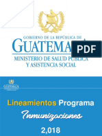 Lineamientos PNI 2018 