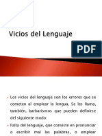 1P L - Vicios Del Lenguaje PDF