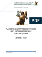 Plan de Trabajo Festival Gastronomico y Artesania 1