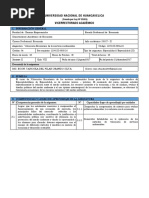 Silabo Valoración Economica de Los Serv. Ambientales