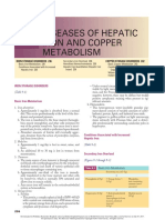 Diseases of Hepatic Iron and Copper Metabolism