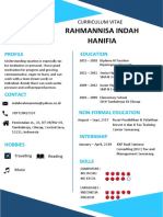 Rahmannisa Indah Hanifia: Profile Education