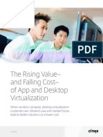 The Rising Value and Falling Cost of App and Desktop Virtualization
