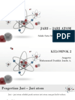 Jari-Jari Atom dan Faktor yang Mempengaruhinya