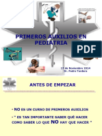 Primeros auxilios pediátricos