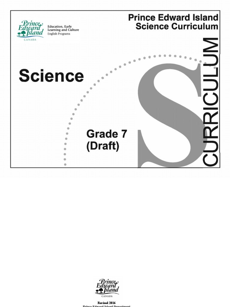 Grade 7 Science Curriculum Guide (2) | Scientific Method | Science