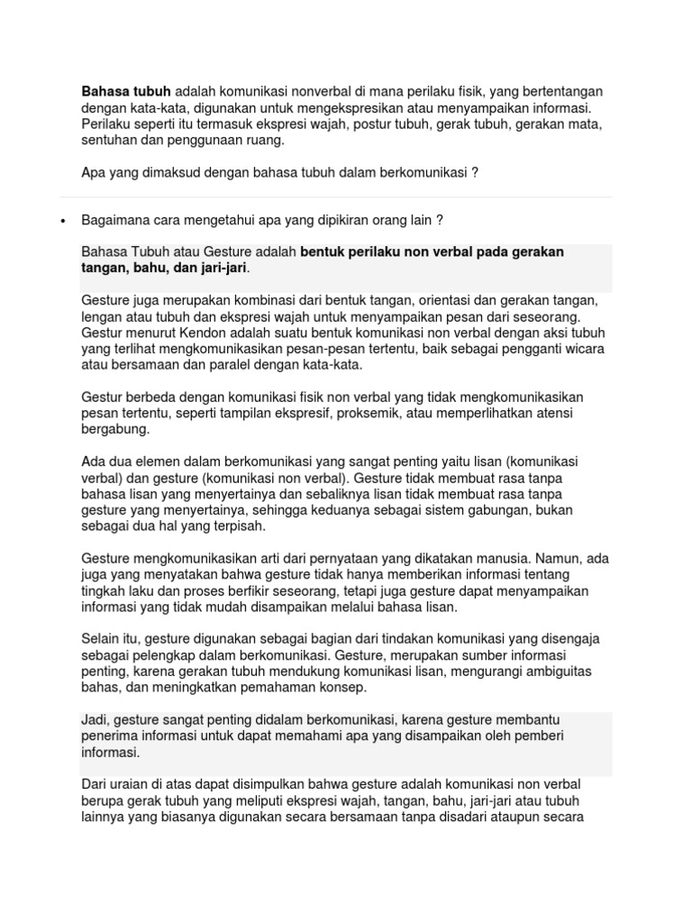 Komunikasi Nonverbal Pdf