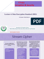 CS-452 Data Encryption & Security