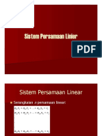 Bab III. Sistem Persamaan Linier PDF