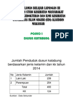 Presentasi Seminar PBL III Posko 1