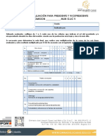 Rúbrica para Evaluar A Los PRESIDENTE GJJC