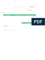 Planilla de Excel de Nota de Credito