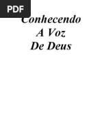Conhecendo a Voz de Deus