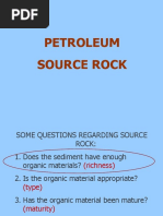 Petroleum Source Rock