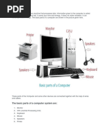 A computer is an electronic machine that processes data.docx