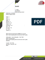 Task 3 Solution (Pseudocode) : Sir Mym (0332-3033505) Sir Bandeshah (0333-2076121)