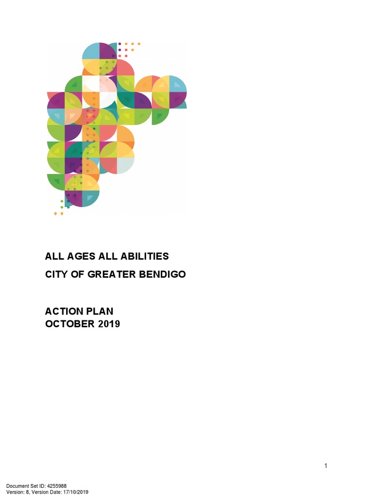 Greater Bendigo All Ages Action Plan | PDF | Accessibility | Violence