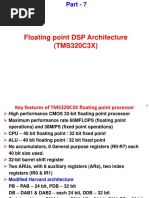 Floating Point DSPs by Bhaskar