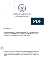 Indonesia Cosmetics Industry Analysis 2020