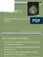 Financial Statements Analysis and Long-Term Planning