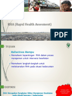 RHA (Rapid Health Assesment)