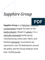 Sapphire Group Is A Pakistani Industrial