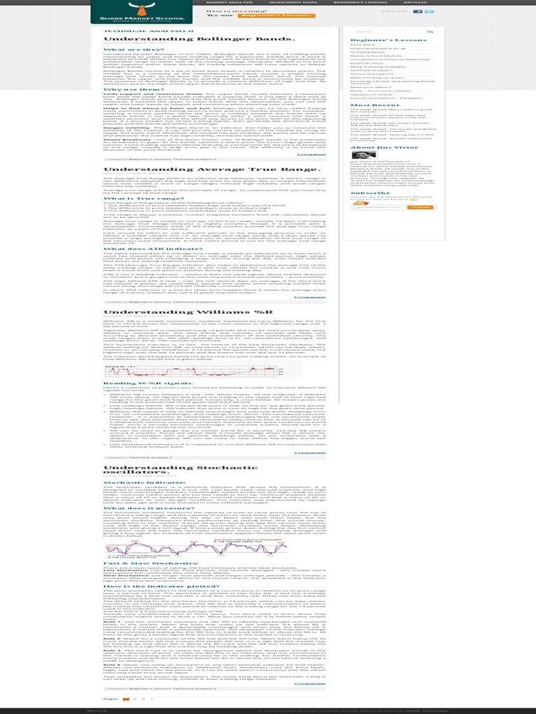 TECHNICAL ANALYSIS STOCK MARKET PDF visual data 7