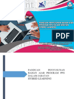 Panduan Penyusunan Bahan Ajar Program PPG Dalam Jabatan Hybrid Learning - Marc - 19sept