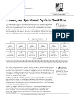 Creating An Operational Systems Workflow: Excerpted From Fasttrac Growthventure™